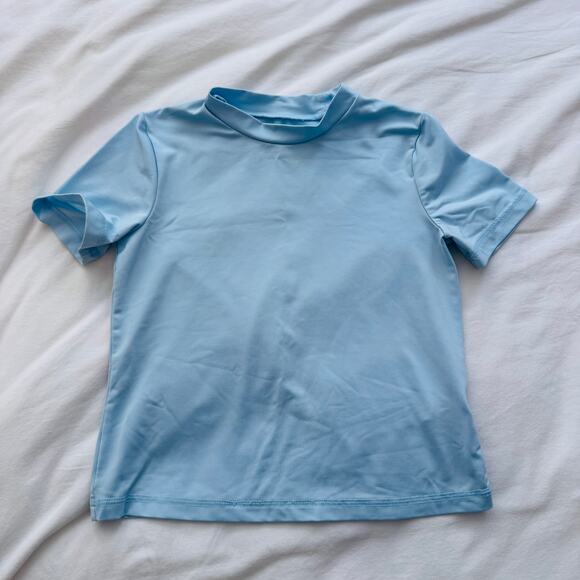 Cat & Jack Boys Short Sleeve Rash Guard Bundle of 4 Shirts Size Small 6-7 - Picture 9 of 11